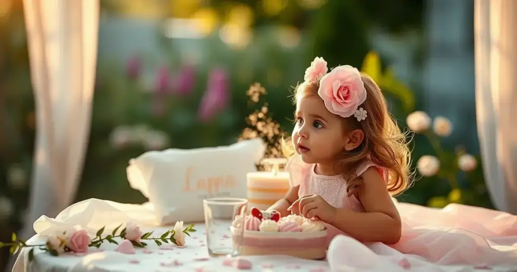 cha de bebe menina